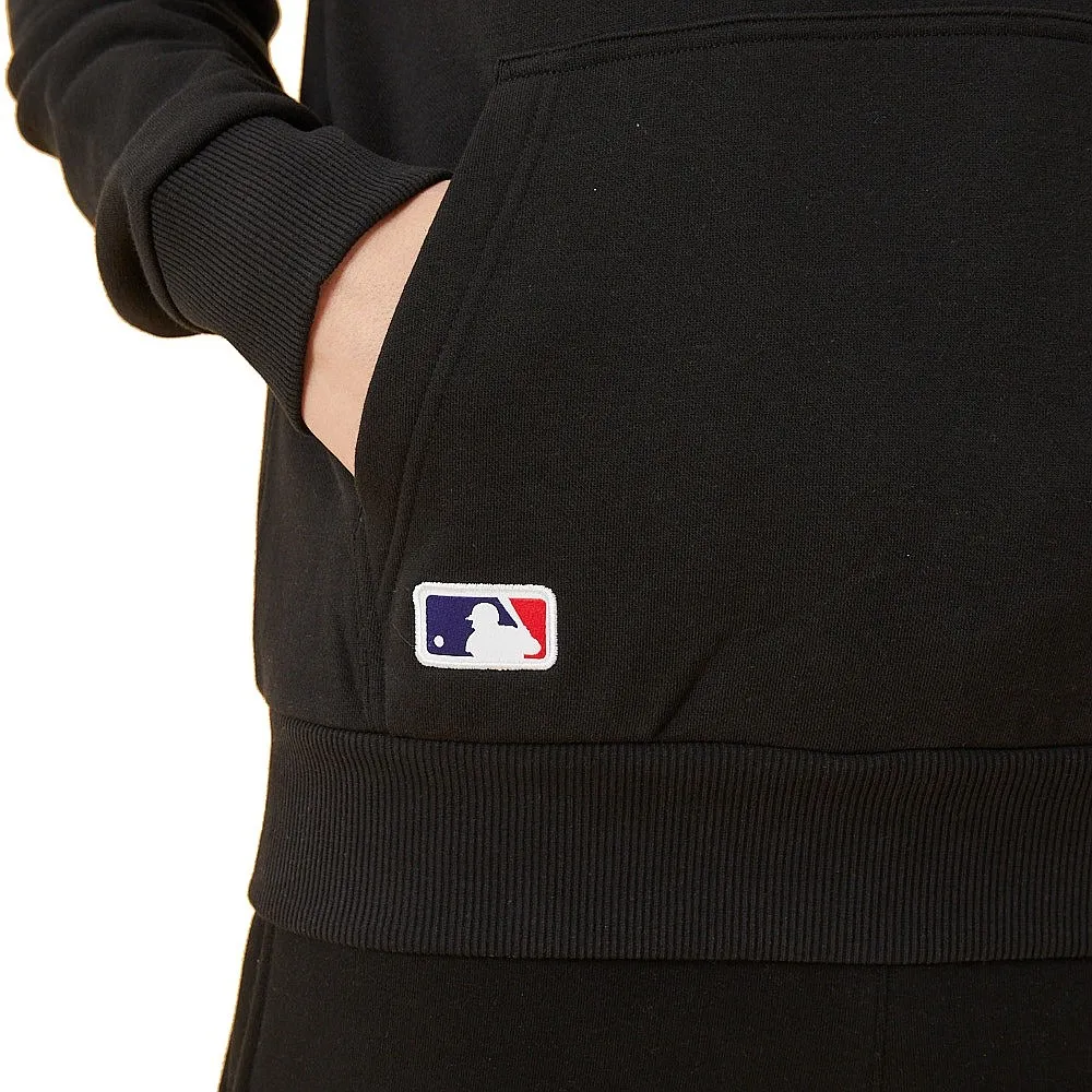 sudadera New Era Left Chest Team Logo Hoody MLB New York Yankees - Black/New Olive - men´s