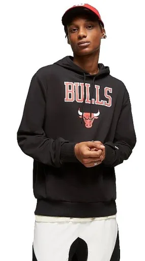 sudadera New Era Regular Hoody NBA Chicago Bulls - Black/Faded Red - men´s