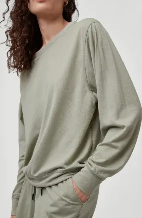 Sudadera O’NEILL cuello redondo ESSENTIAL STRUCTURE CREW SWEATSHIRT Deset Sage Ref. 1A6422 verde