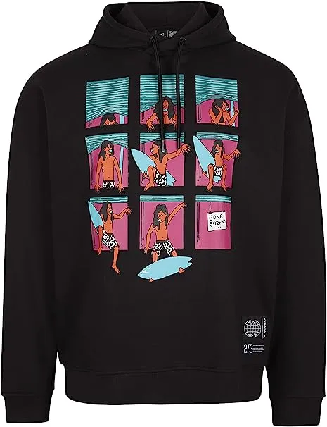 Sudadera O’NEILL hombre con capucha PROGRESSIVE HOODIE REF-2750027-black out-negra