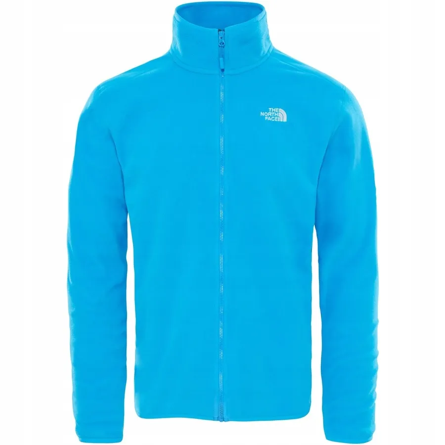 Sudadera polar THE NORTH FACE hombre con cremallera T92UAQ8K9 Glacier Full azul cielo