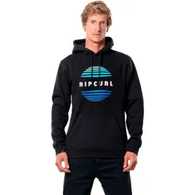 Sudadera RIP CURL para hombre con capucha Mama Sunset Hood Fleece Black Ref. CFEYB4 Negro