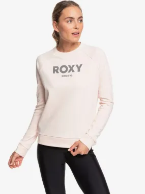 Sudadera ROXY cuello redondo Mujer Windy Road PEACH BLUSH (mdt0) Ref. ERJFT04142 rosa palo