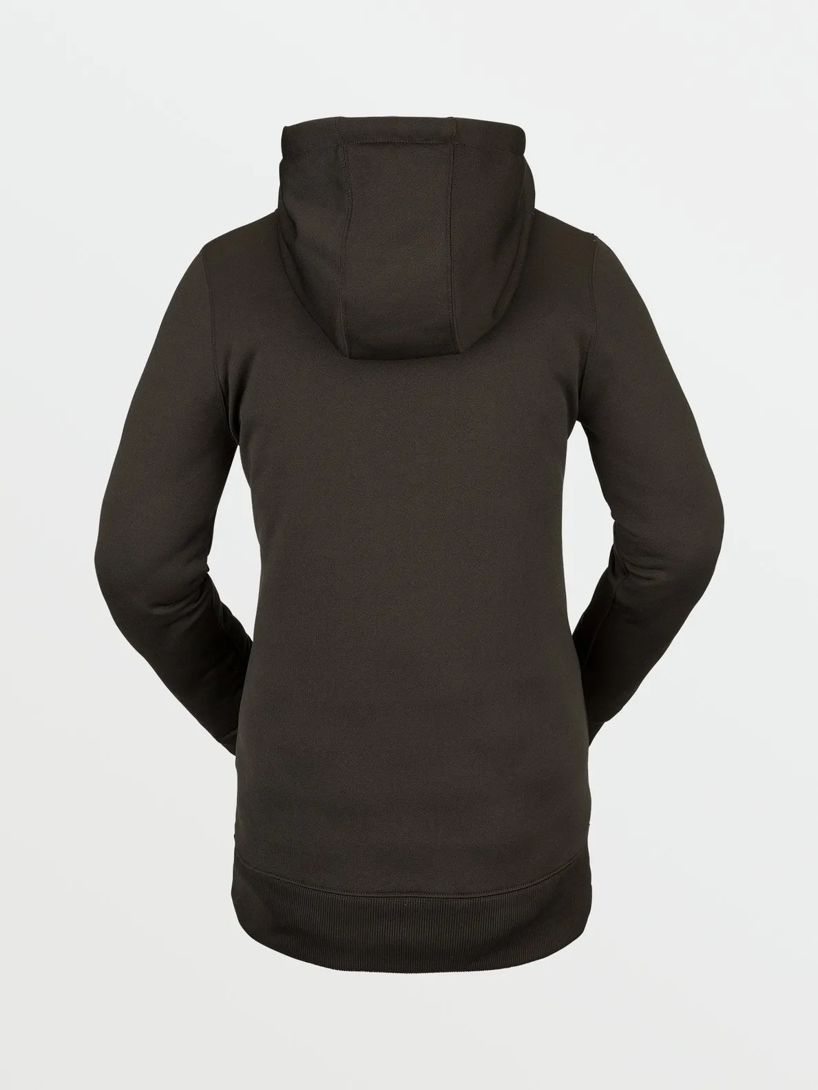 Sudadera VOLCOM para mujer con capucha clásica YERBA – black green Ref. H4152203-bgr gris oscuro