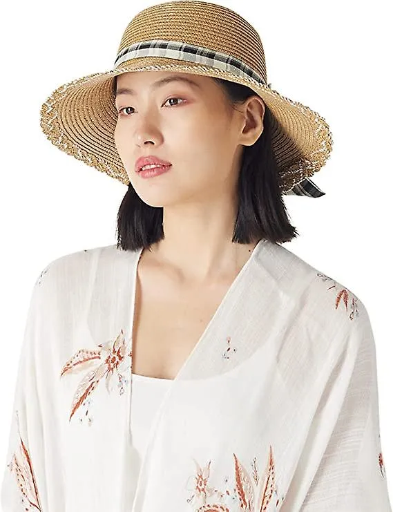 Summer Sun Protection Beach Hat Foldable Wide Brim Holiday