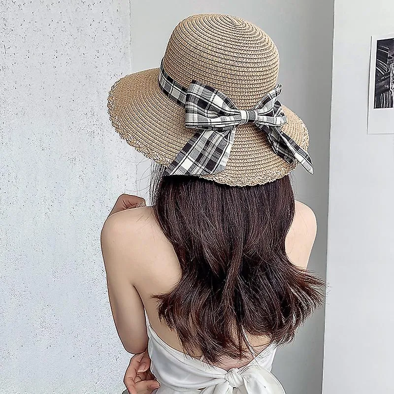 Summer Sun Protection Beach Hat Foldable Wide Brim Holiday