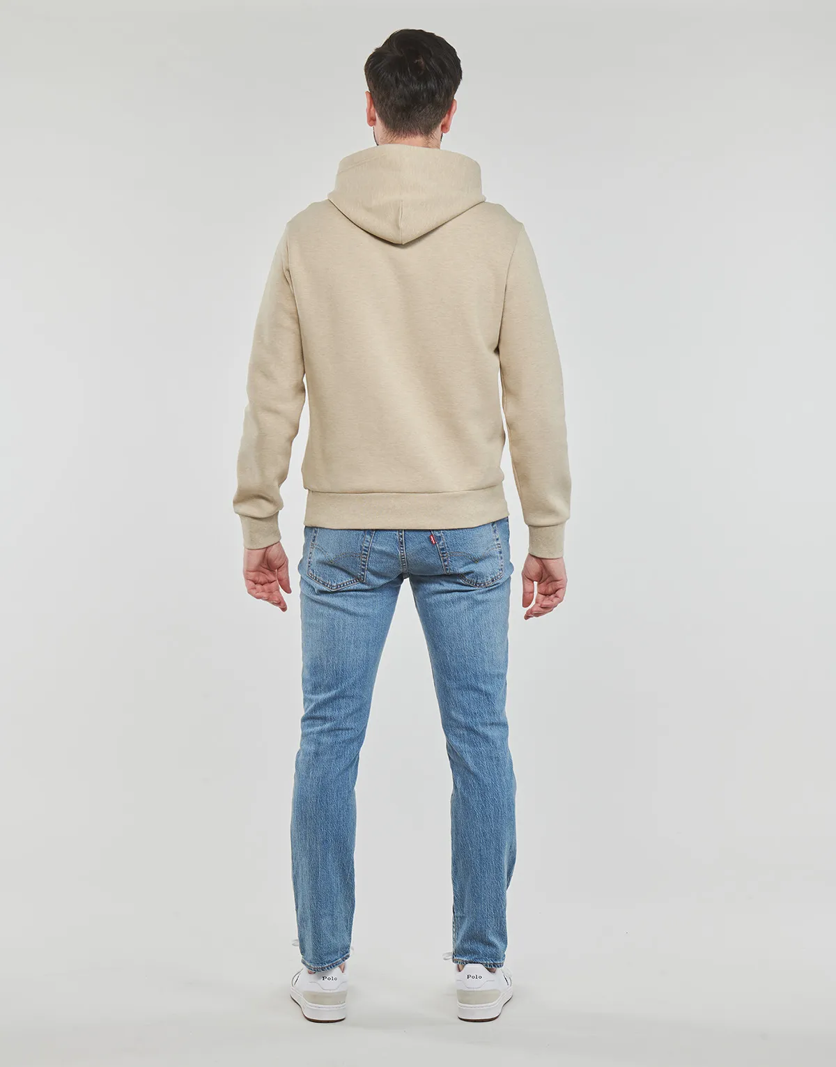 SWEATSHIRT CAPUCHE LOGO CENTRAL EN DOUBLE KNIT TECH