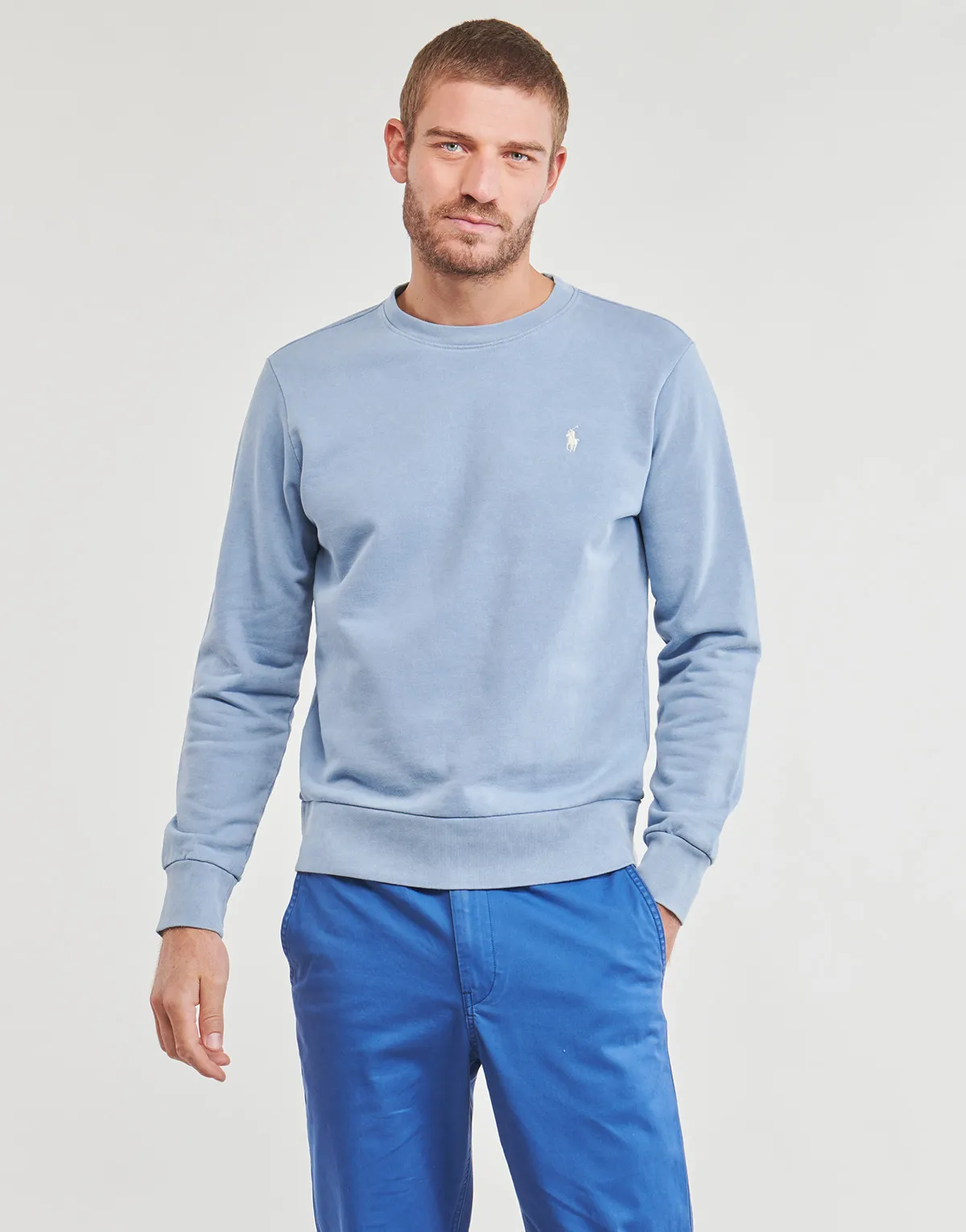 SWEATSHIRT COL ROND EN MOLLETON