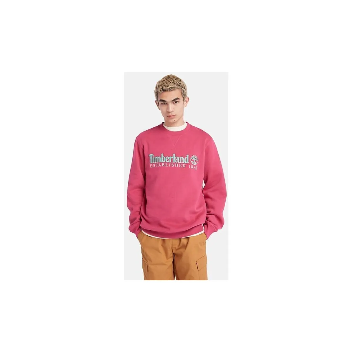 TB0A65DD LS EST. 1973 CREW BB SWEATSHIRT-ED2 VIVACIOUS WB