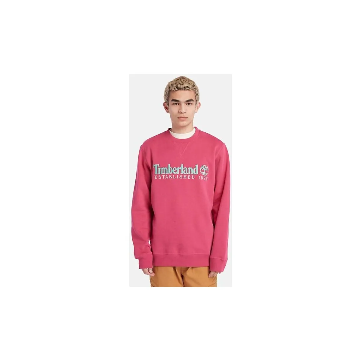 TB0A65DD LS EST. 1973 CREW BB SWEATSHIRT-ED2 VIVACIOUS WB