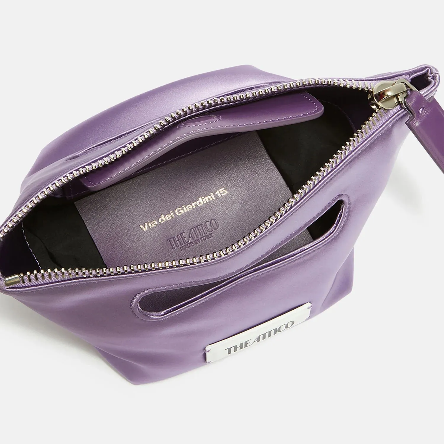 The Attico 'Via dei Giardini 15' Tote bag Lilac