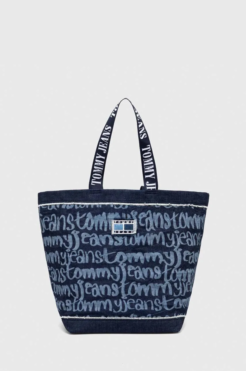 Tommy Hilfiger All Over Print Tote Bag