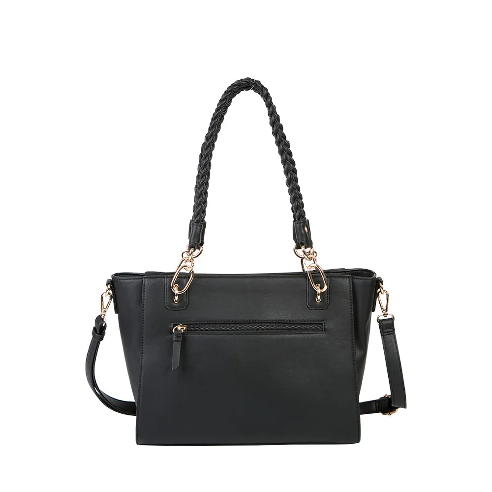 Tote Bag Monaco negro M