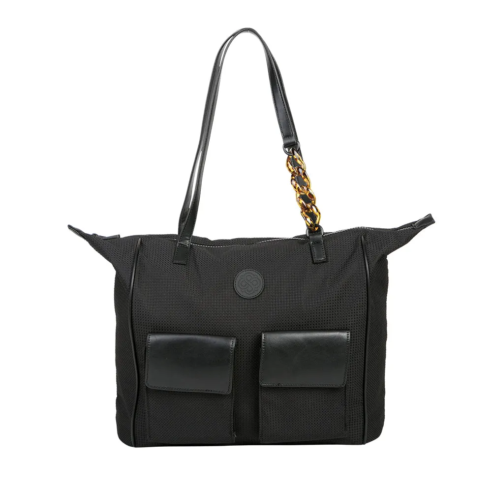 Tote Bag Samoa negro L