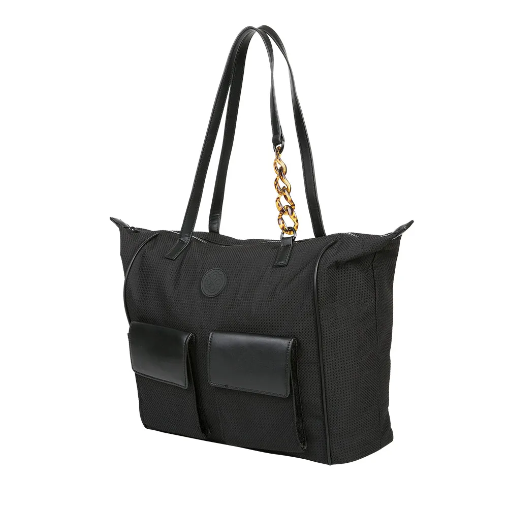 Tote Bag Samoa negro L