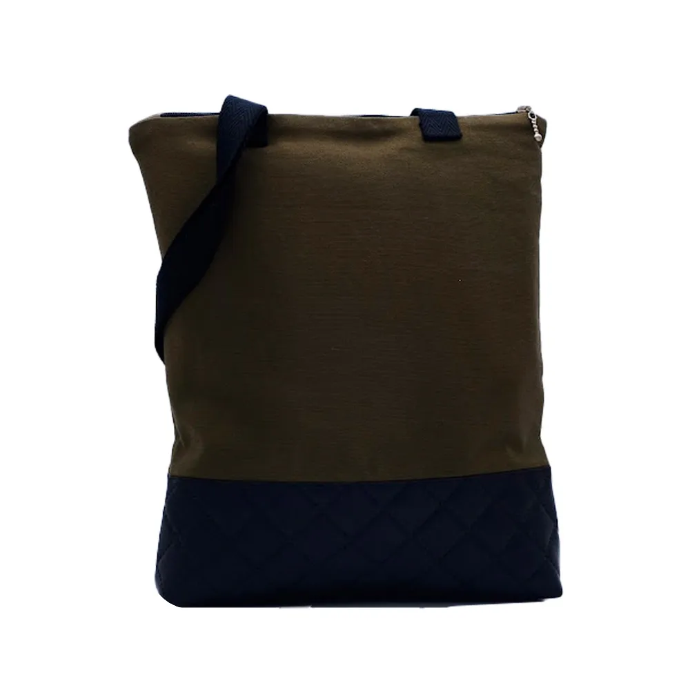 Tote canvas musgo