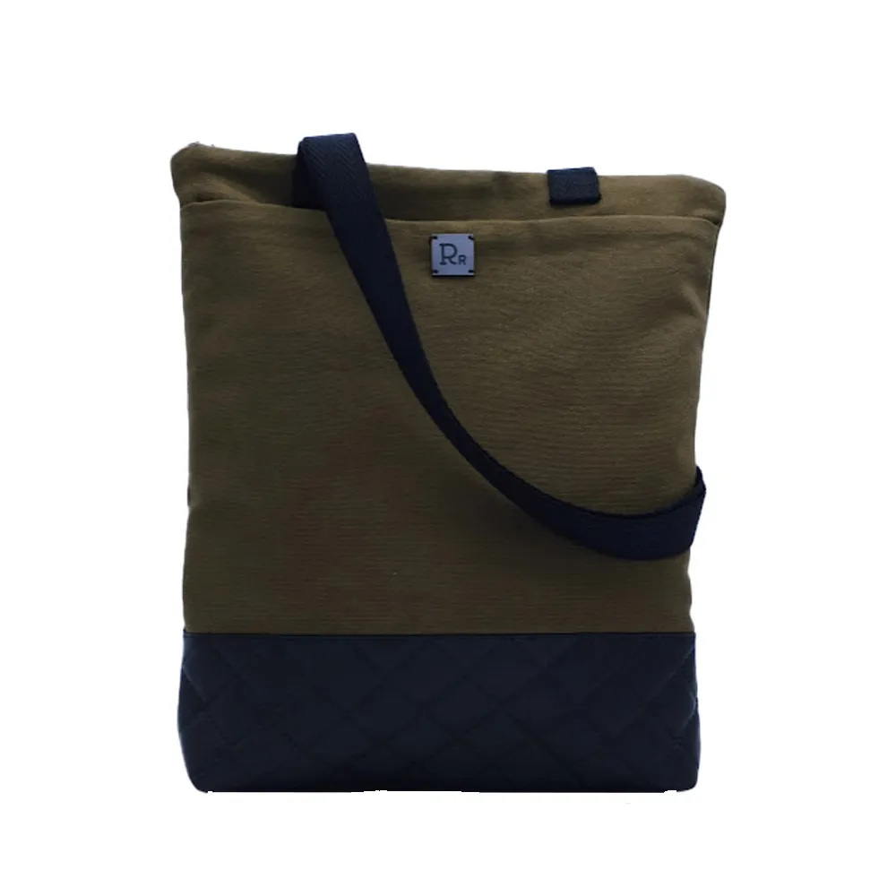 Tote canvas musgo