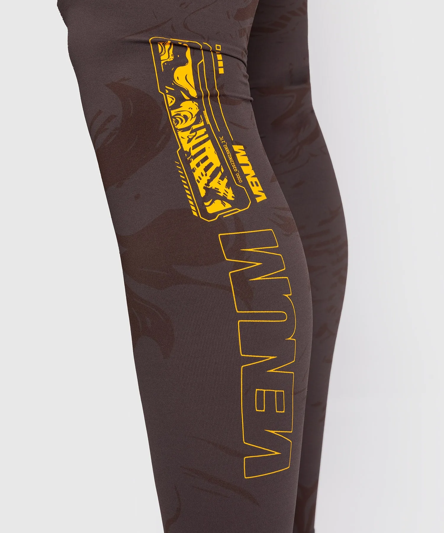 UFC Fusion by Venum Fight Week Leggings de Rendimiento para Hombre - Marrón tierra