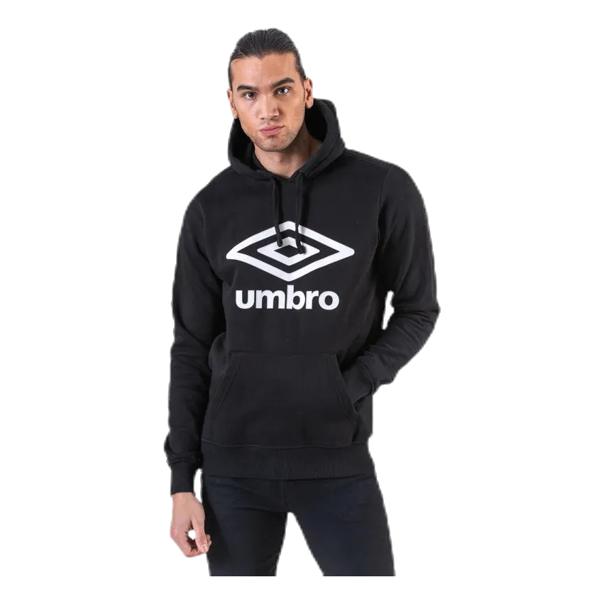 Umbro Fleece Logo Hoody Black