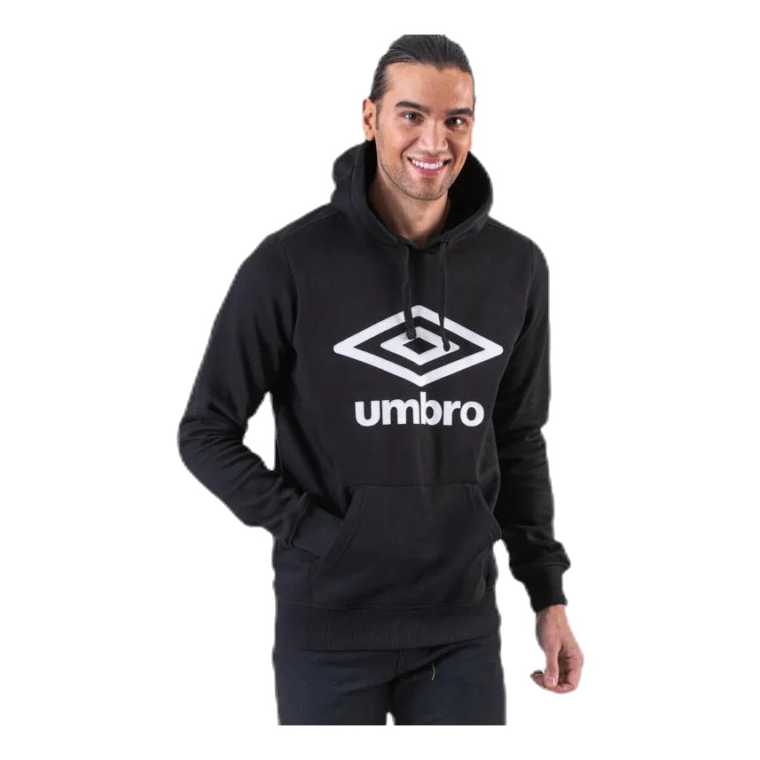 Umbro Fleece Logo Hoody Black