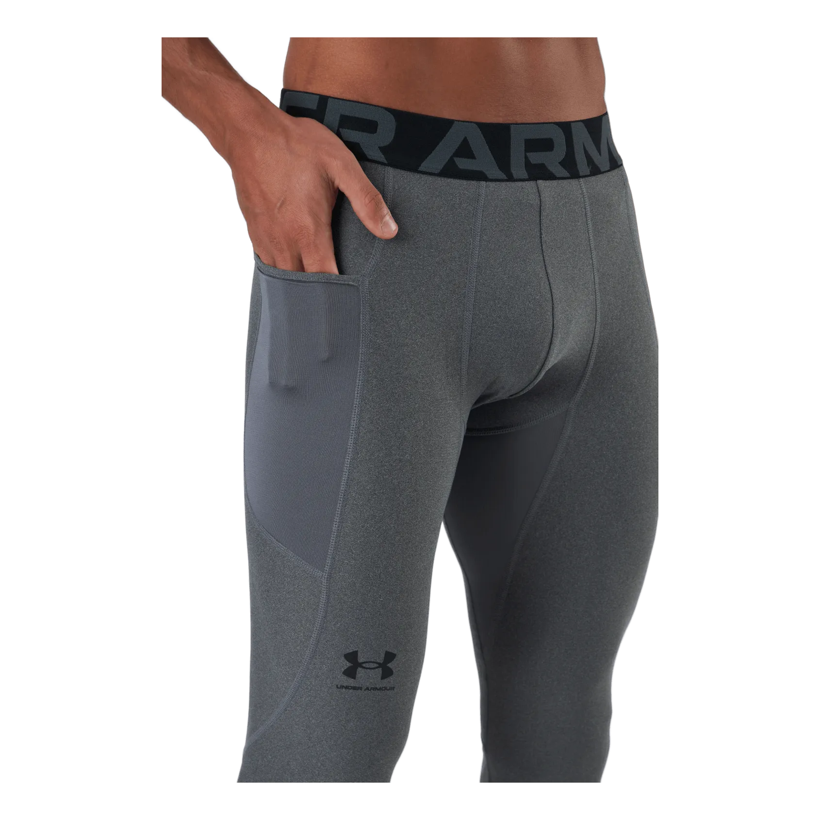 Under Armour Ua Hg Armour Leggings Carbon Heather