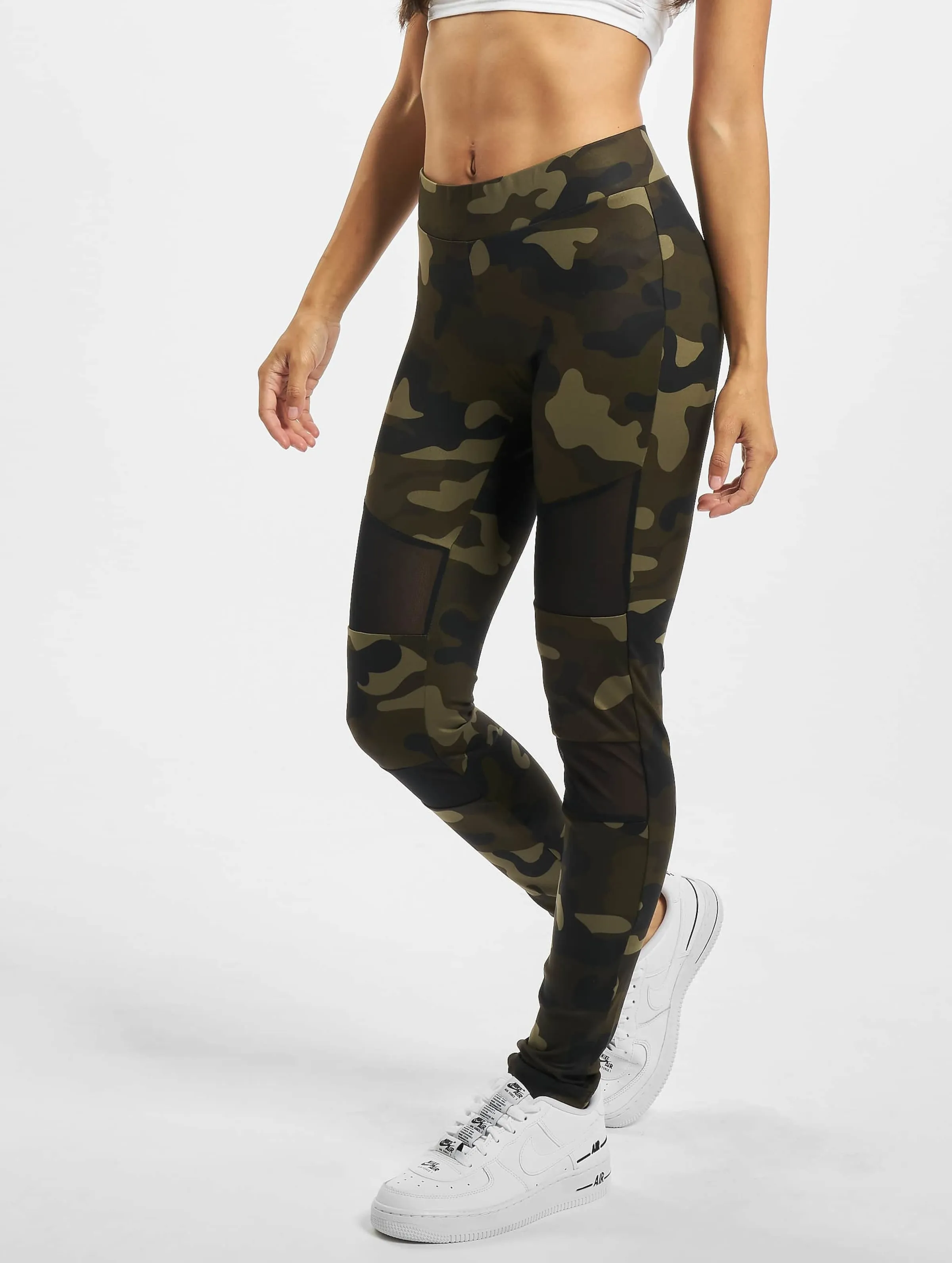 Urban Classics Ladies Camo Tech Mesh Leggings