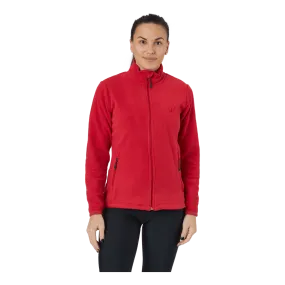 Whistler Cocoon W Fleece Jacket Chinese Red