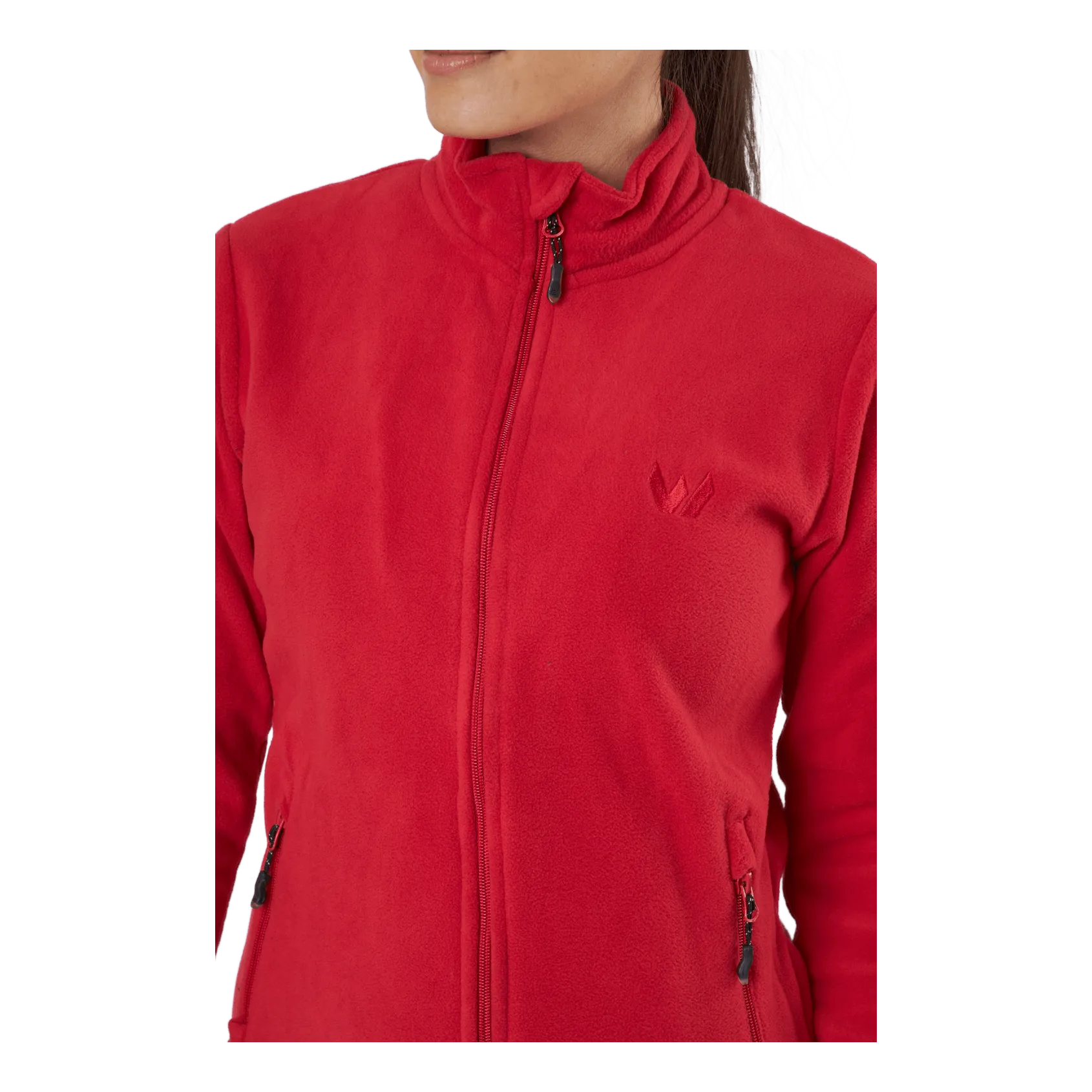 Whistler Cocoon W Fleece Jacket Chinese Red