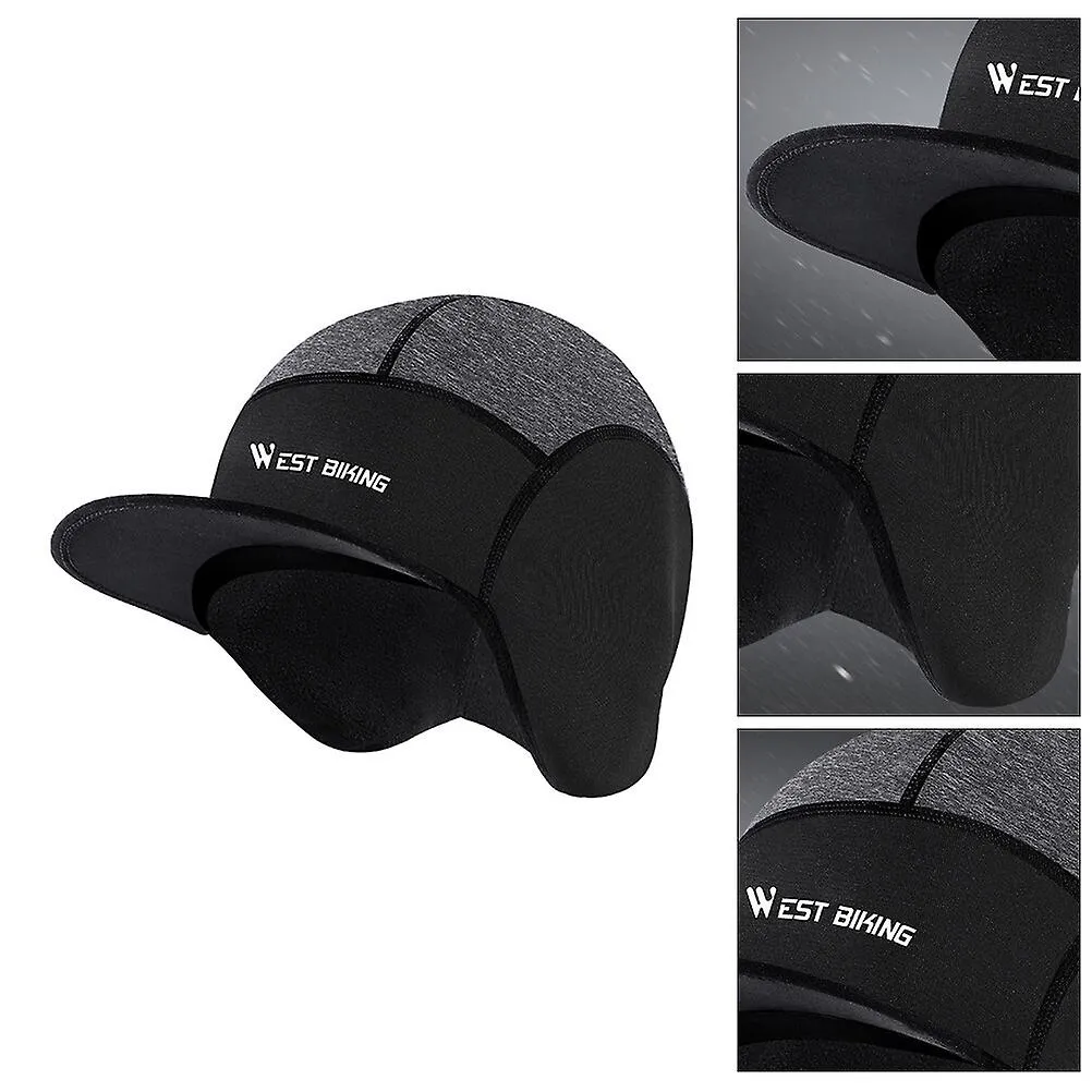 Windproof Cycling Under Helmet Bike Hat For Fall And Winter