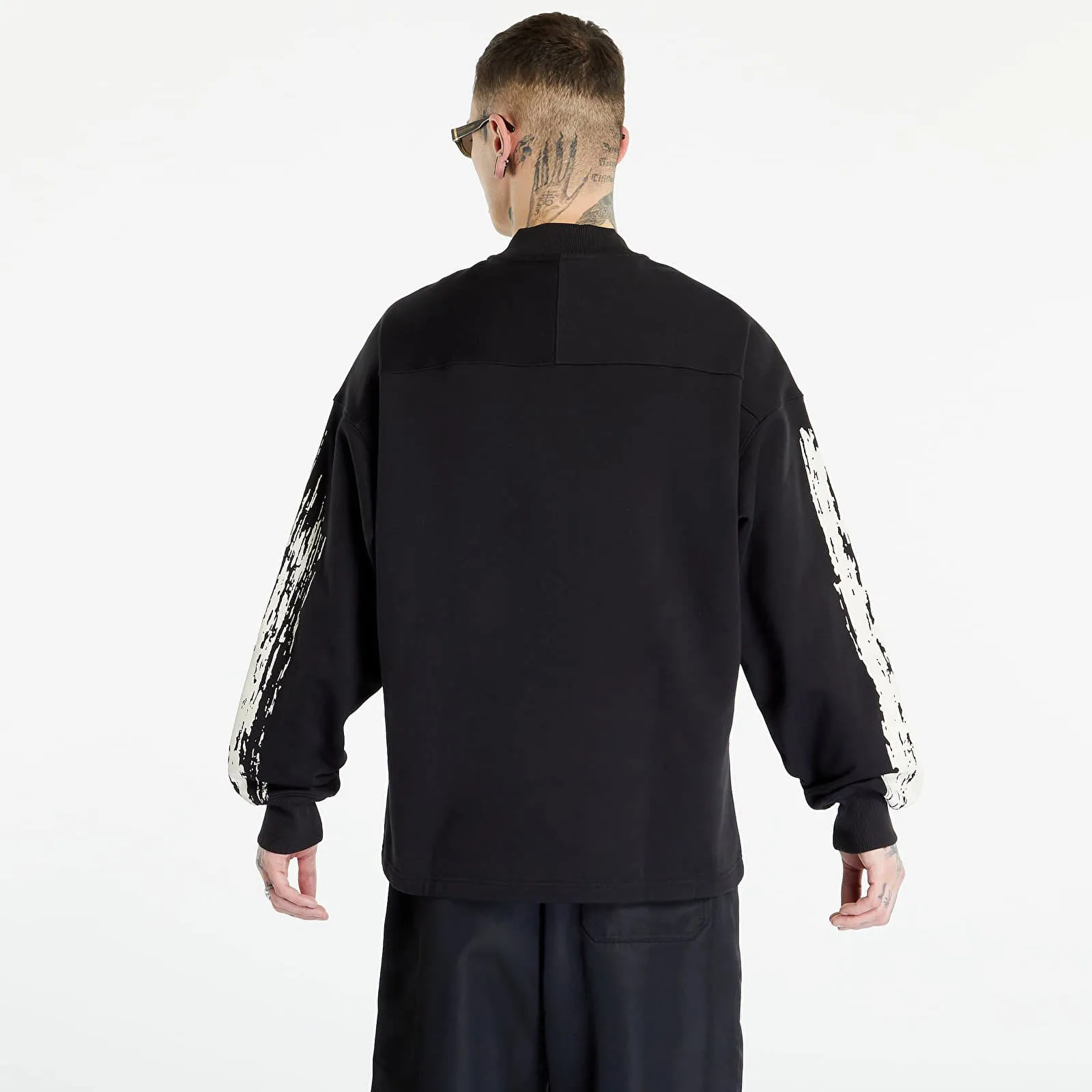 Y-3 Graphic Logo French Terry Crew Sweater