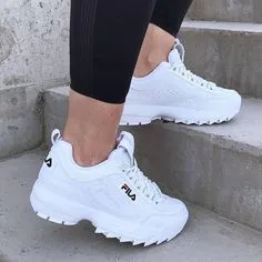 zapatillas blancas mujer