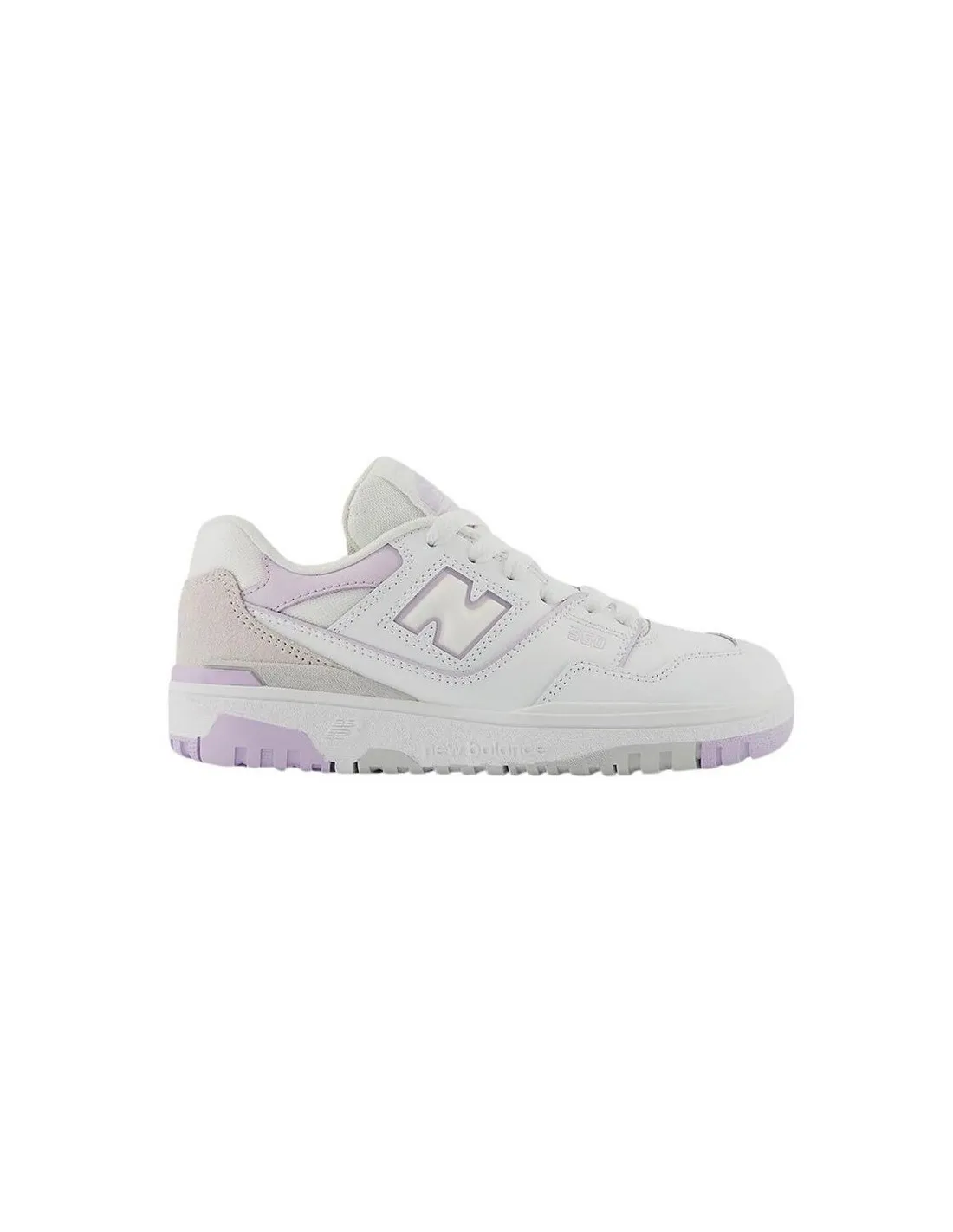 Zapatillas New Balance GSB550 Blancas y Lilas - Ecool