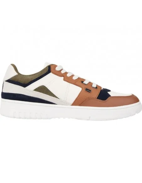 Zapatillas Tommy Hilfiger Blancas y Marrones - Ecool